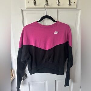 Nike cropped sweater
